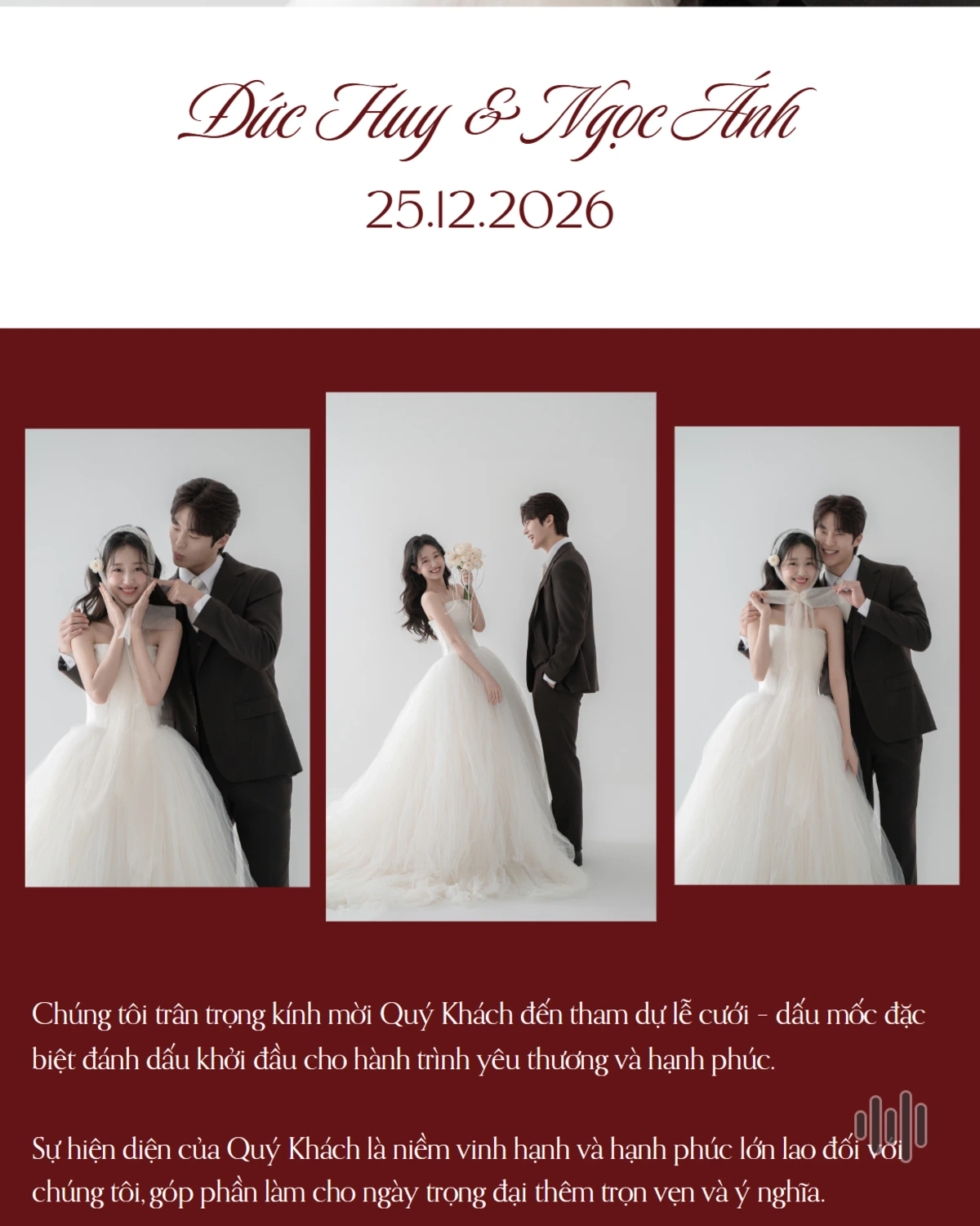 Mẫu thiệp Mẫu thiệp cưới 22